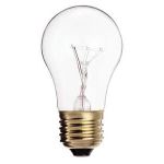 Satco 40W A15 Dimmable Incandescent Light Bulb with Medium Base